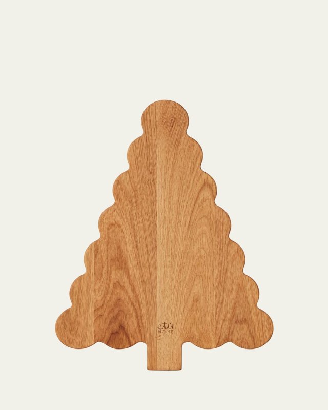 Scalloped Tree Cutting Board, Large